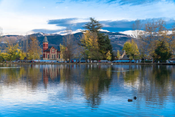 El lago de Puigcerdà